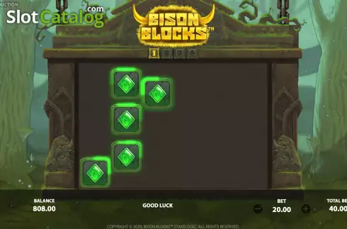 Οθόνη4. Bison Blocks Κουλοχέρης 