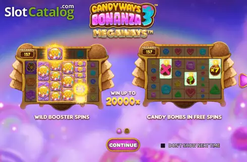 Οθόνη2. Candyways Bonanza 3 Κουλοχέρης