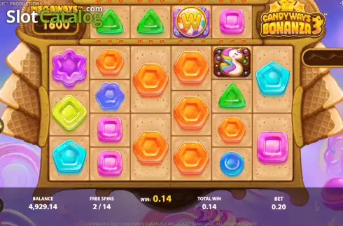 Οθόνη8. Candyways Bonanza 3 Κουλοχέρης