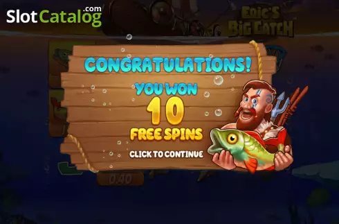 Οθόνη6. Eric's Big Catch Κουλοχέρης