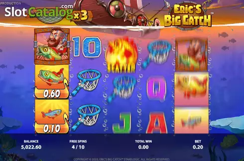 Οθόνη7. Eric's Big Catch Κουλοχέρης