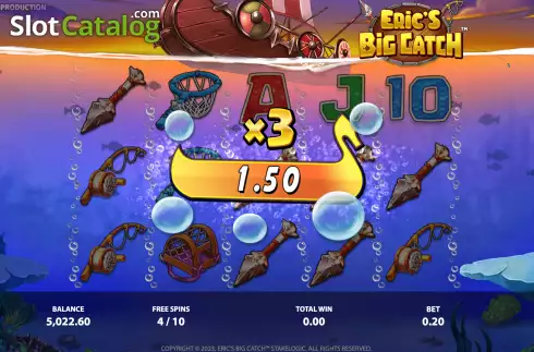Οθόνη9. Eric's Big Catch Κουλοχέρης