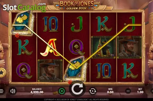 Οθόνη5. Book of Jones Golden Book Κουλοχέρης