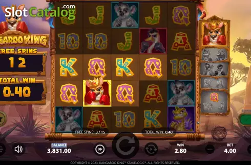 Οθόνη7. Kangaroo King Κουλοχέρης