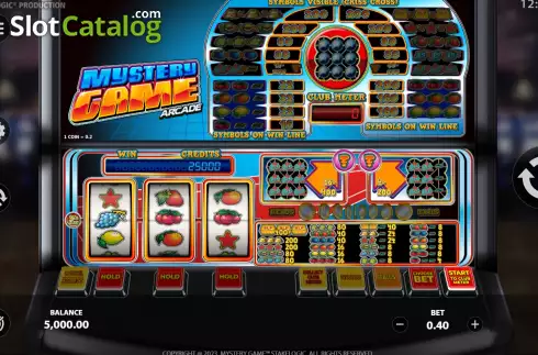 Οθόνη2. Mystery Game Arcade Κουλοχέρης