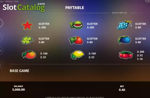 Οθόνη5. Mystery Game Arcade Κουλοχέρης