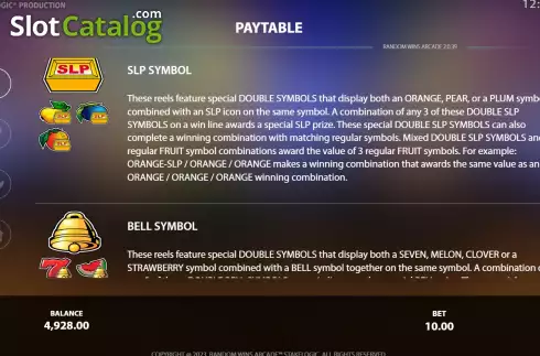 Οθόνη6. Random Wins Arcade Κουλοχέρης