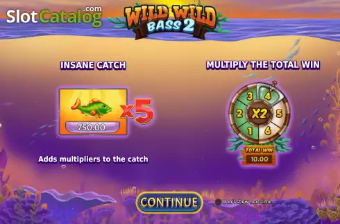 Οθόνη2. Wild Wild Bass 2 Κουλοχέρης
