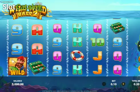 Οθόνη3. Wild Wild Bass 2 Κουλοχέρης