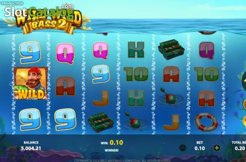 Οθόνη4. Wild Wild Bass 2 Κουλοχέρης