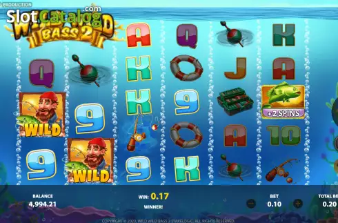 Οθόνη6. Wild Wild Bass 2 Κουλοχέρης