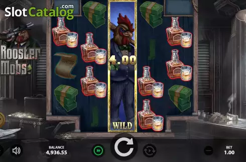 Οθόνη8. Rooster Mobs Κουλοχέρης