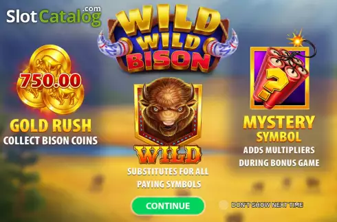 Οθόνη2. Wild Wild Bison Κουλοχέρης