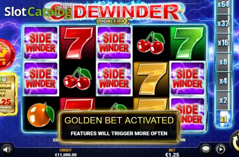 Οθόνη4. Sidewinder DoubleMax Κουλοχέρης