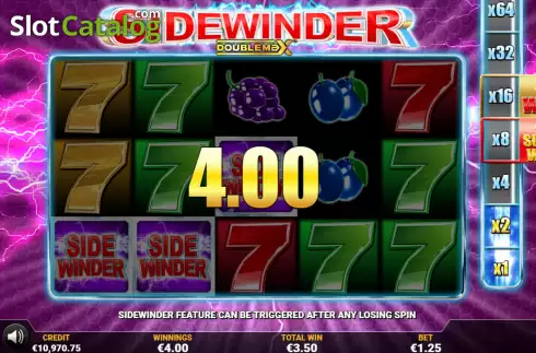 Οθόνη7. Sidewinder DoubleMax Κουλοχέρης