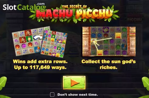 Οθόνη2. The Secret of Machu Picchu Κουλοχέρης