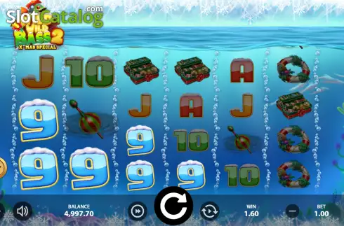 Οθόνη5. Wild Wild Bass 2 X-Mas Special Κουλοχέρης
