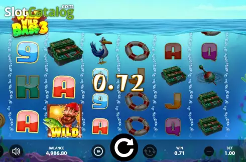 Οθόνη4. Wild Wild Bass 3 Κουλοχέρης