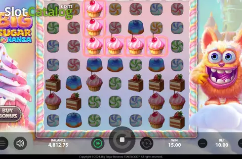 Οθόνη5. Big Sugar Bonanza Κουλοχέρης