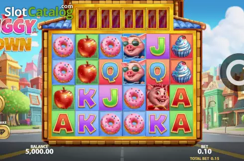 Οθόνη2. Piggy Town Κουλοχέρης