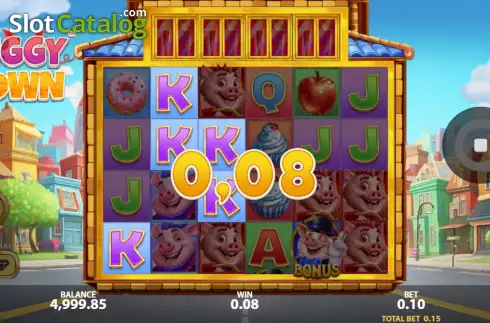 Οθόνη3. Piggy Town Κουλοχέρης