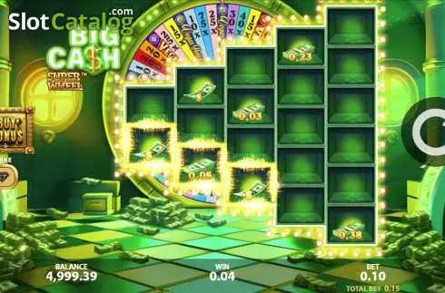 Οθόνη3. Big Cash Super Wheel Κουλοχέρης