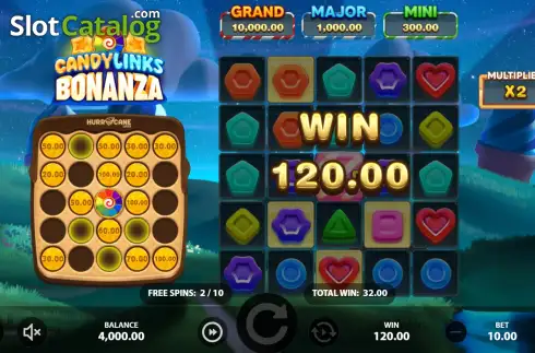 Οθόνη3. Candylinks Bonanza 2 Κουλοχέρης