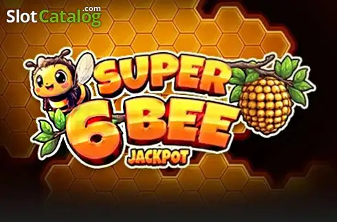 Super 6 Bee Jackpot Λογότυπο Super 6 Bee Jackpot Λογότυπο