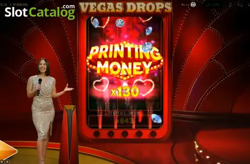 Οθόνη3. Vegas Drops Roulette Κουλοχέρης 
