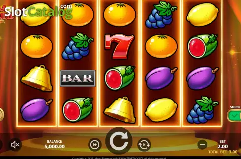 Οθόνη2. Mega Fortune Hold ‘N’ Win Κουλοχέρης