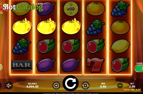 Οθόνη3. Mega Fortune Hold ‘N’ Win Κουλοχέρης