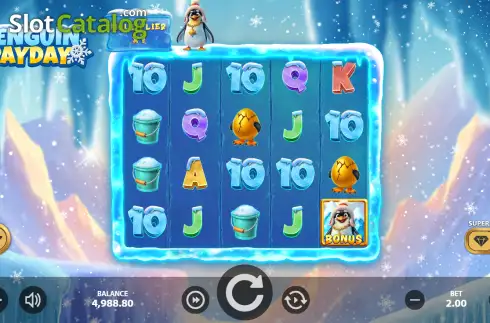 Οθόνη2. Penguin Payday Κουλοχέρης