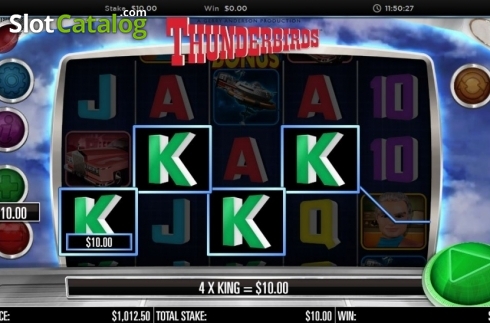 Οθόνη3. Thunderbirds (Storm Gaming) Κουλοχέρης