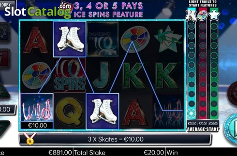 Οθόνη4. Dancing on Ice Κουλοχέρης