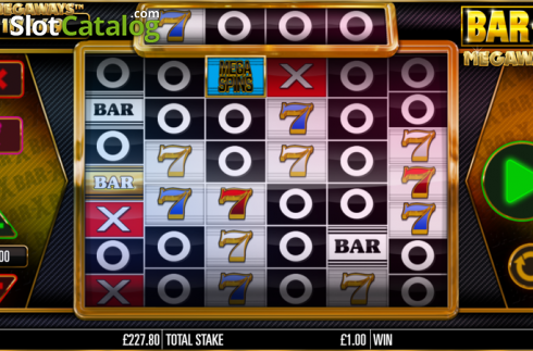 Οθόνη2. Bar-X Megaways (Storm Gaming) Κουλοχέρης