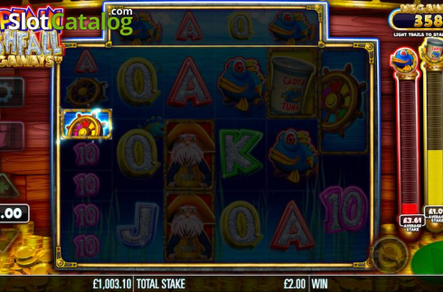 Οθόνη3. Captain Cashfall Megaways Κουλοχέρης