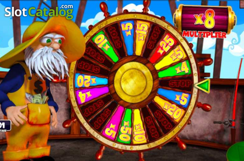 Οθόνη4. Captain Cashfall Megaways Κουλοχέρης