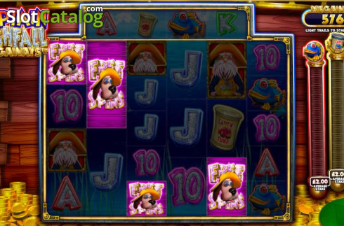 Οθόνη6. Captain Cashfall Megaways Κουλοχέρης