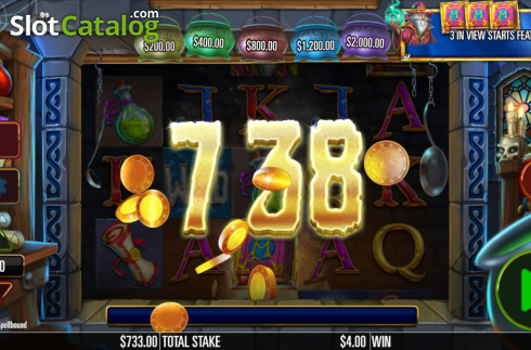 Οθόνη5. Magic Merlin: Spellbound Κουλοχέρης