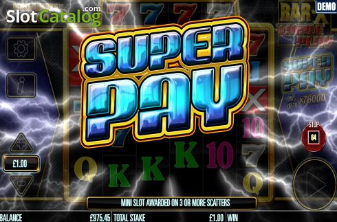 Οθόνη8. Bar-X Triple Play Megaways Κουλοχέρης