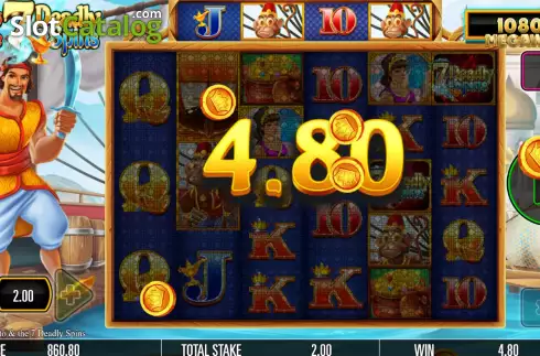 Οθόνη6. Arto & The 7 Deadly Spins Megaways Κουλοχέρης