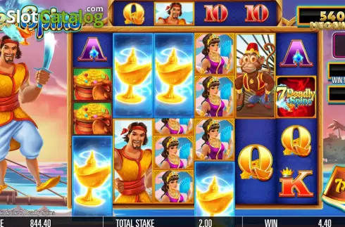 Οθόνη9. Arto & The 7 Deadly Spins Megaways Κουλοχέρης