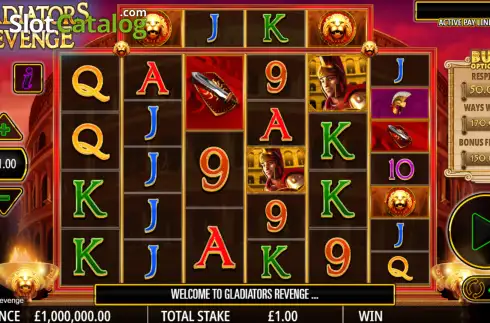 Οθόνη2. Gladiators Revenge Κουλοχέρης