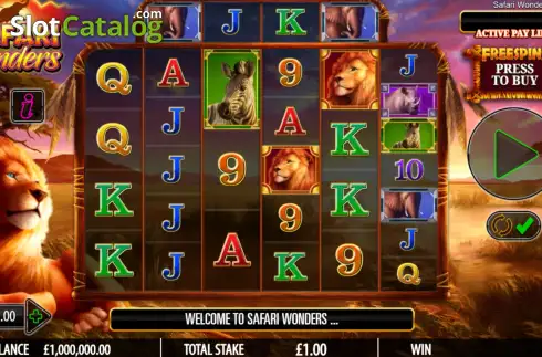 Οθόνη2. Safari Wonders Κουλοχέρης