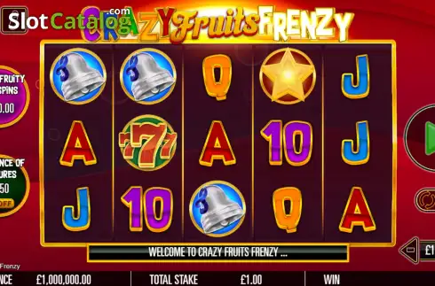 Οθόνη2. Crazy Fruits Frenzy Κουλοχέρης 