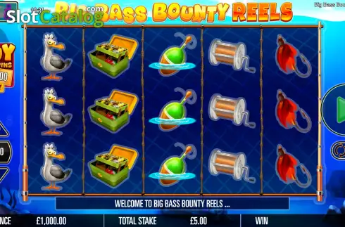 Οθόνη2. Big Bass Bounty Reels Κουλοχέρης
