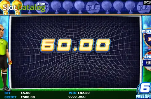 Οθόνη3. Soccer Star Frenzy Κουλοχέρης
