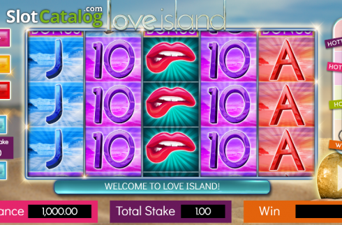 Οθόνη2. Love Island™ (Storm Gaming) Κουλοχέρης