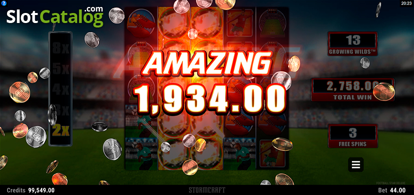 Μεγάλη νίκη Football Star Deluxe Μεγάλη νίκη Football Star Deluxe