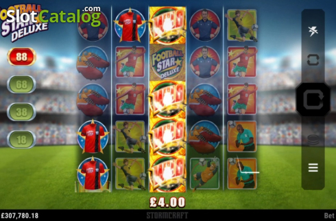 Οθόνη3. Football Star Deluxe Κουλοχέρης